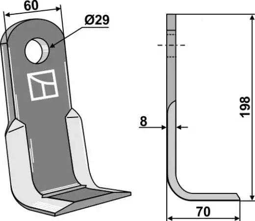Winkelmesser 198x60mm